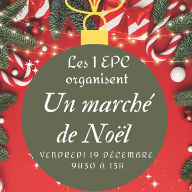 Affiche du marché de Noël