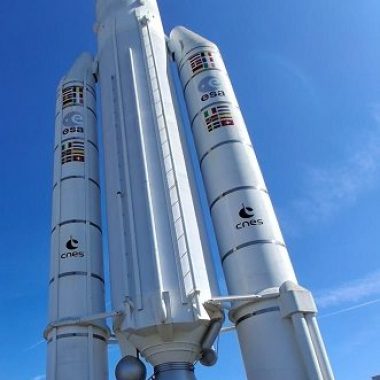Maquette de la fusée Ariane 5